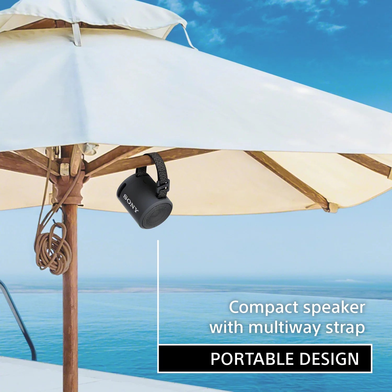 Black Portable Bluetooth Speaker E804068
