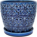Blue 10" Planter R6476