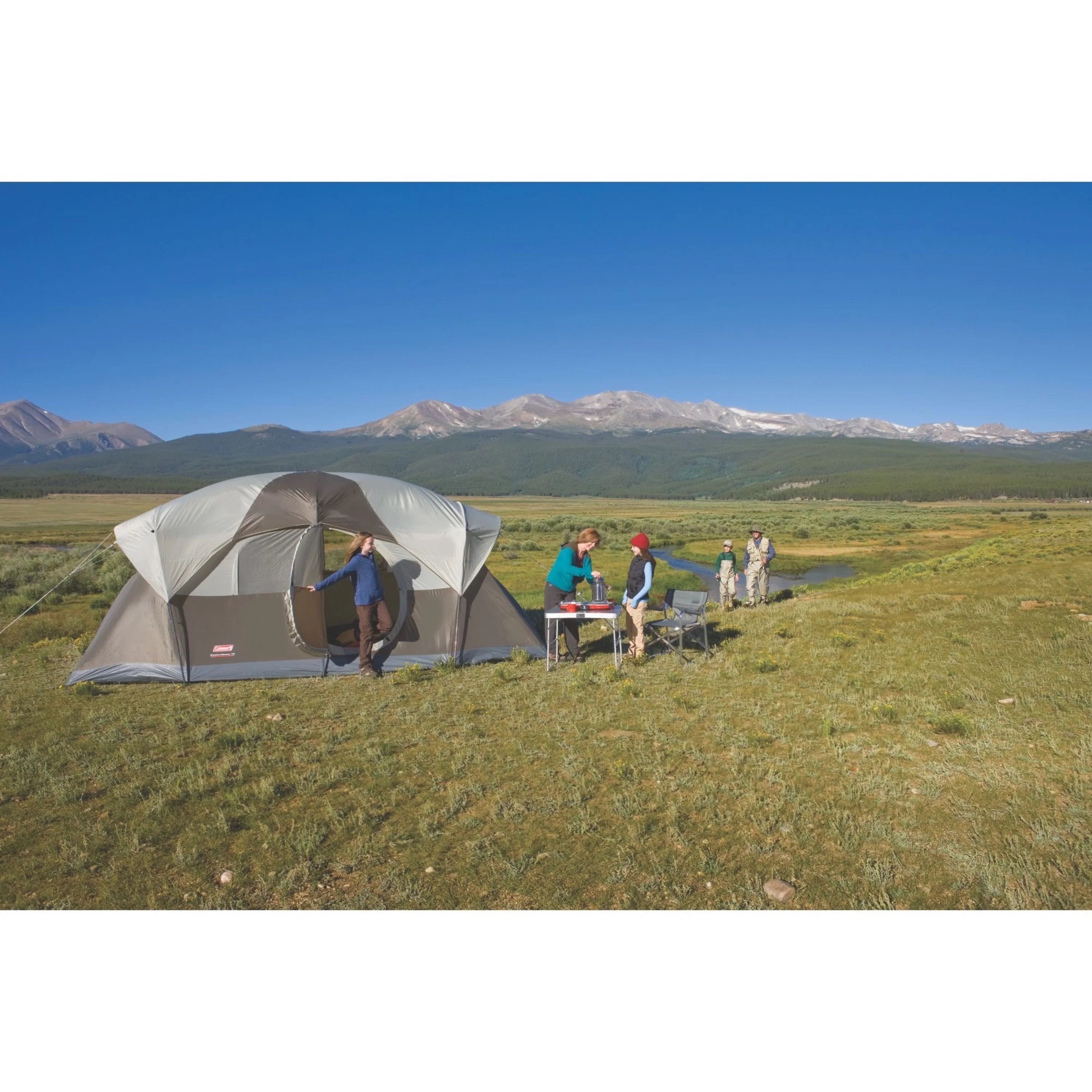 10 Person Tent with Room Divider E516103