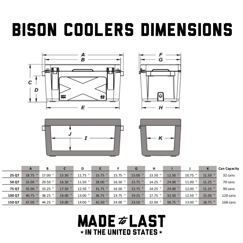 White 50 Quart Cooler F619