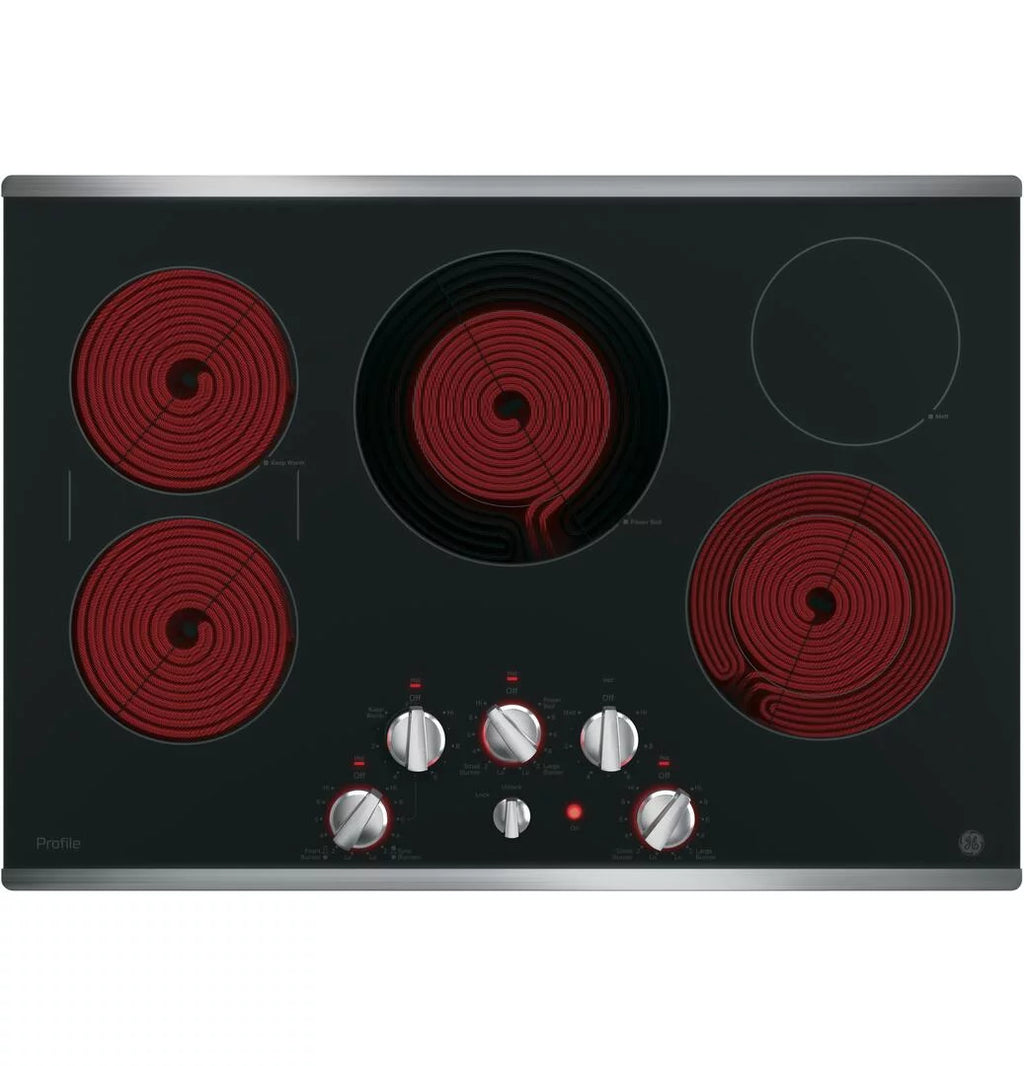 30-inch Built-in Knob Control Electric Cooktop E984123