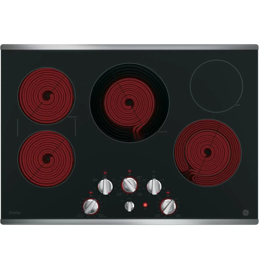 30-inch Built-in Knob Control Electric Cooktop E984123
