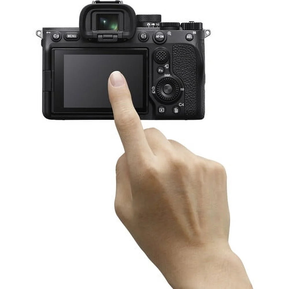 Mirrorless Camera with 28-70mm Lens + 64 GIG Memory Card + Tripod + Photo Software Bundle B74084