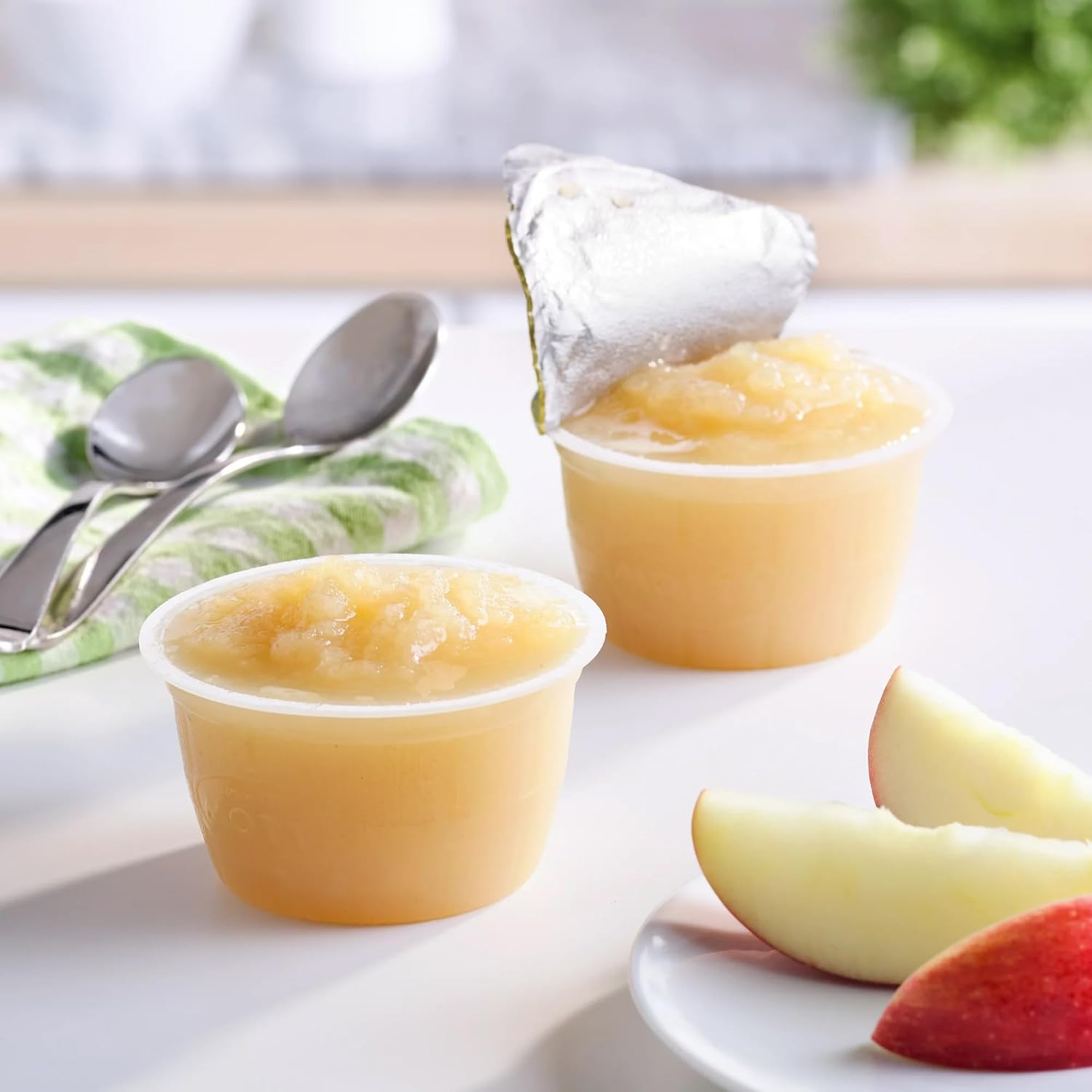 Mango Peach Applesauce 6/4oz Cups (Pack of 6) E816440