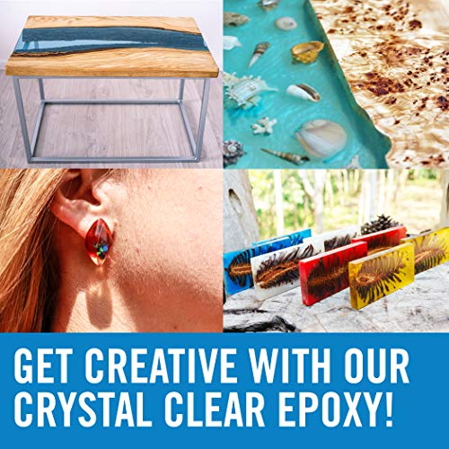 Epoxy Resin Kit 16oz 2 Part Crystal Clear Epoxy Resin C17342