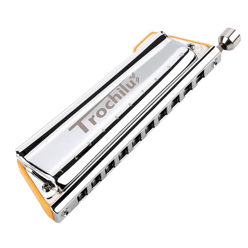 10 Holes Chromatic Harmonica Key of Bb Q758