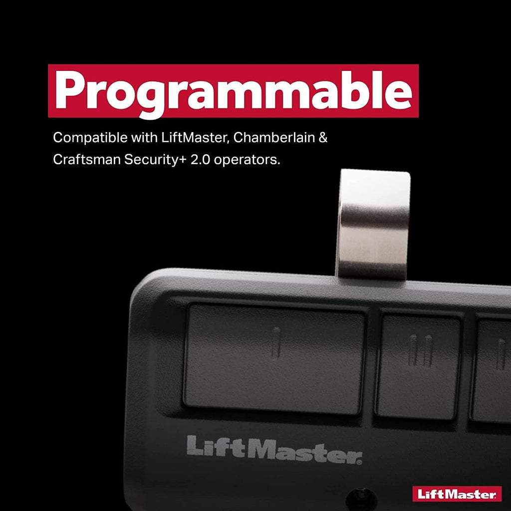 Dark Gray 3-Button Garage Door Opener Remote Control L413260