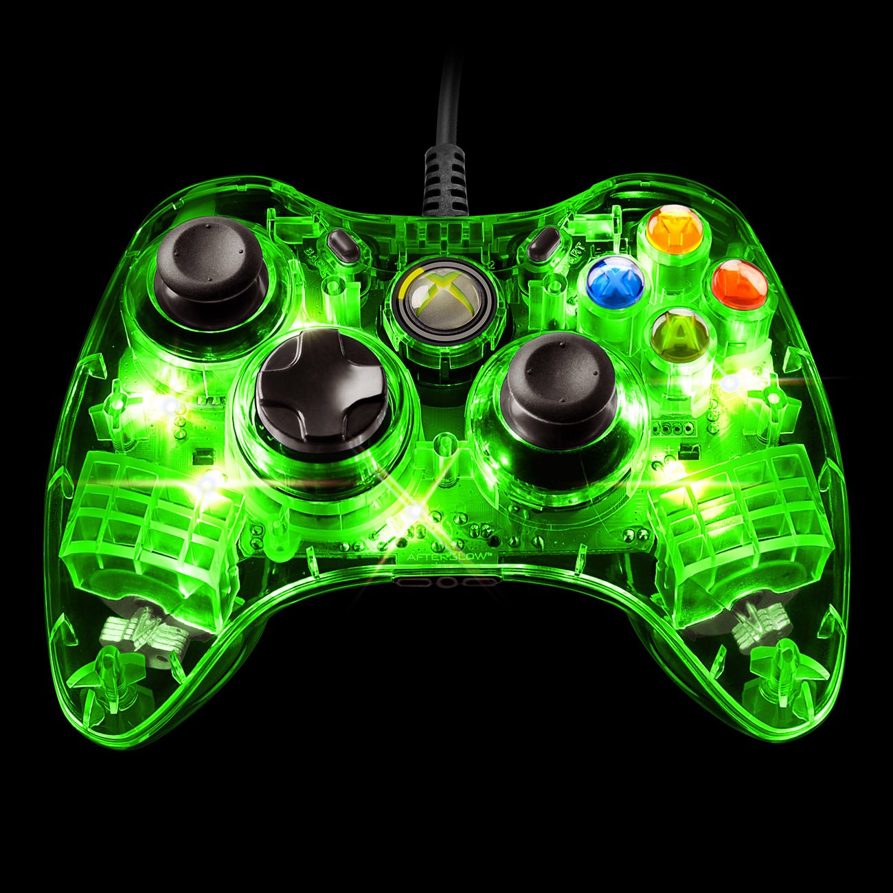 Green Wired Controller for Xbox 360 K3352