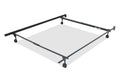 Twin/Full Metal Bed Frame with Casters F926832