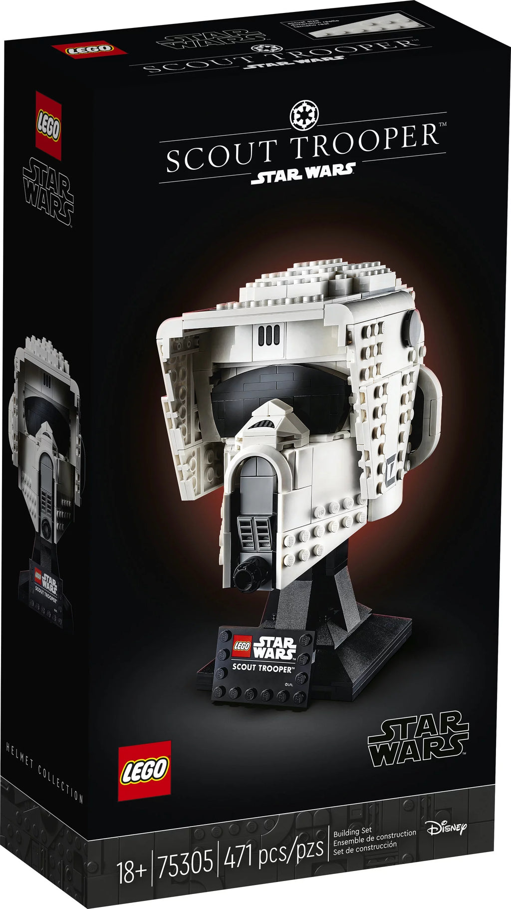 Scout Trooper Helmet Building Toy (471 Pieces) V51238