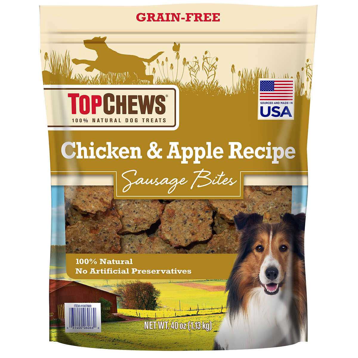 Chicken & Apple Natural Dog Treats N207675