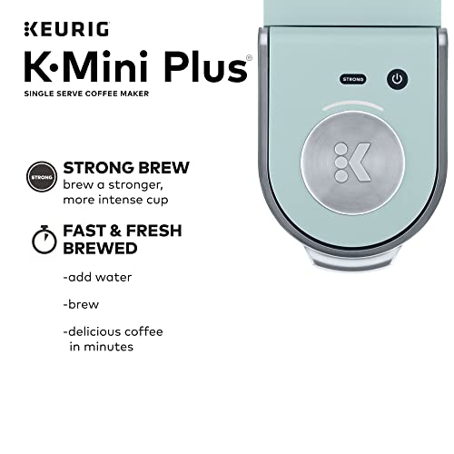 Single Serve K-Cup Pod Coffee Brewer, 6 to 12 oz. Brew Size, Misty Green P97852
