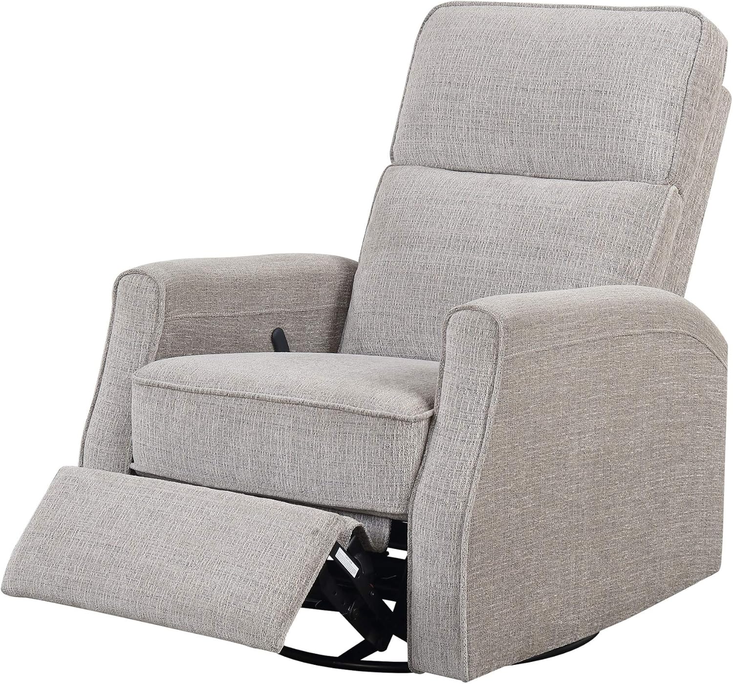 Gray Swivel Recliner Glider I1625