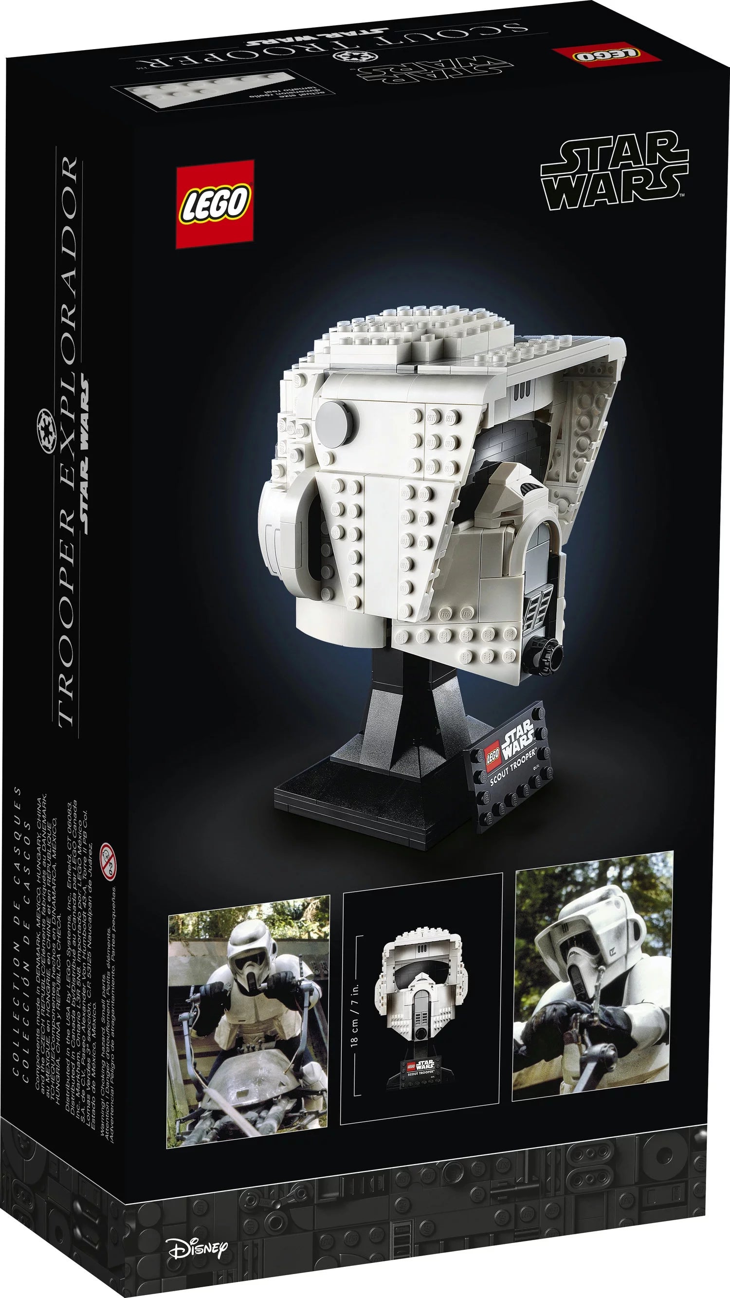 Scout Trooper Helmet Building Toy (471 Pieces) V51238