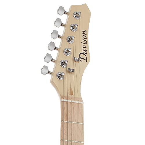 Black Full Size Electric Guitar with 10-Watt Amp and Gig Bag M29970