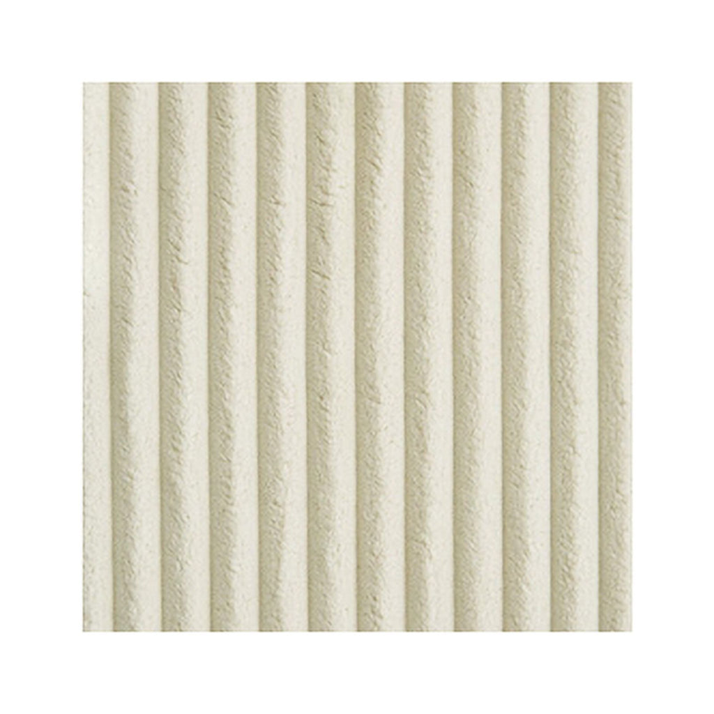 Oversized Fabric Accent Ottoman in Ivory V532