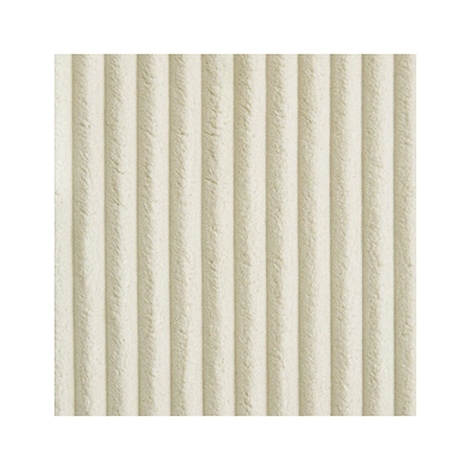Oversized Fabric Accent Ottoman in Ivory V532