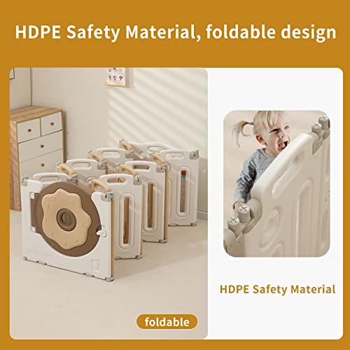 18 Panel Foldable Baby Playpen K416592
