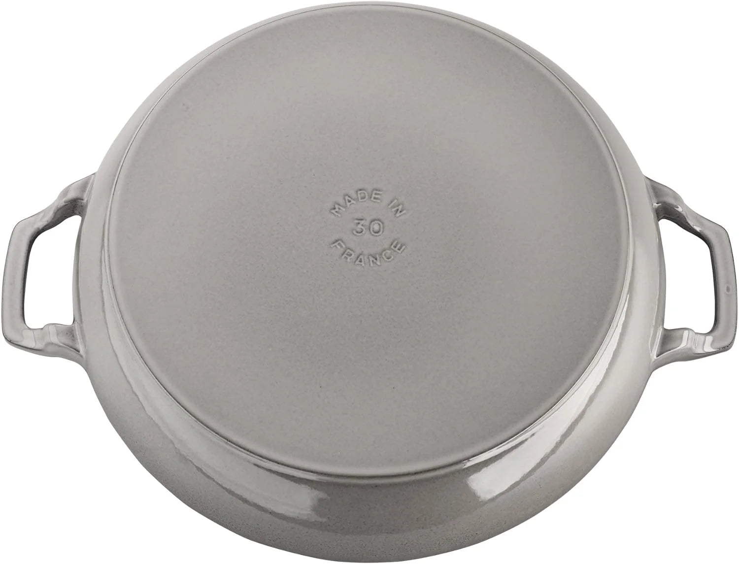 3.5 Qt Cast Iron Braiser with Glass Lid U7115