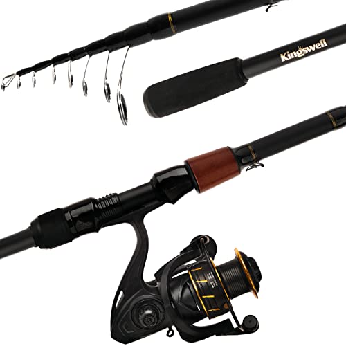 Telescopic Graphite Carbon Fishing Rod and Reel Combo N473