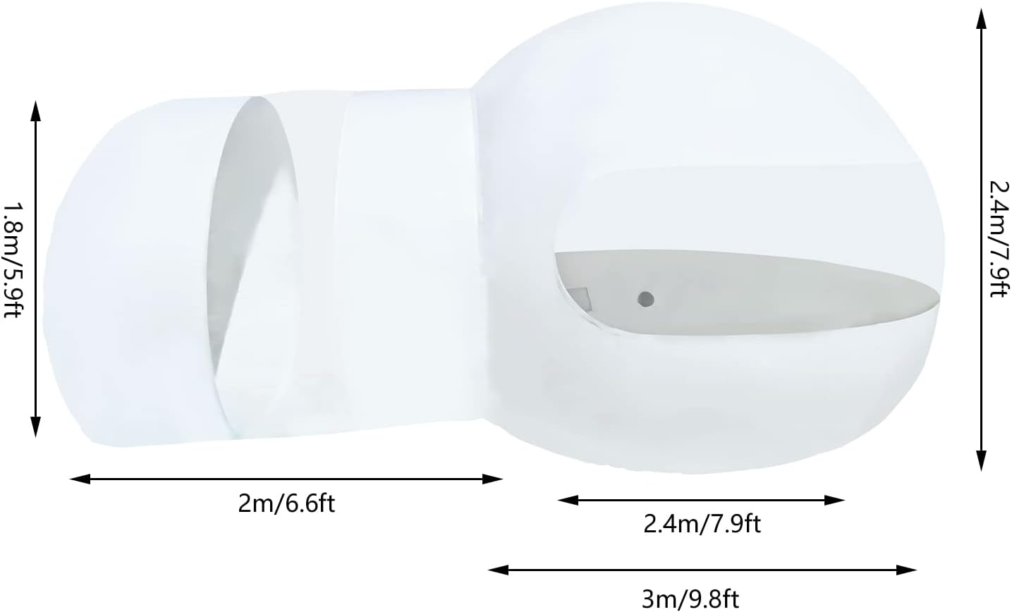 9.8ft Inflatable Bubble Dome Tent R4027