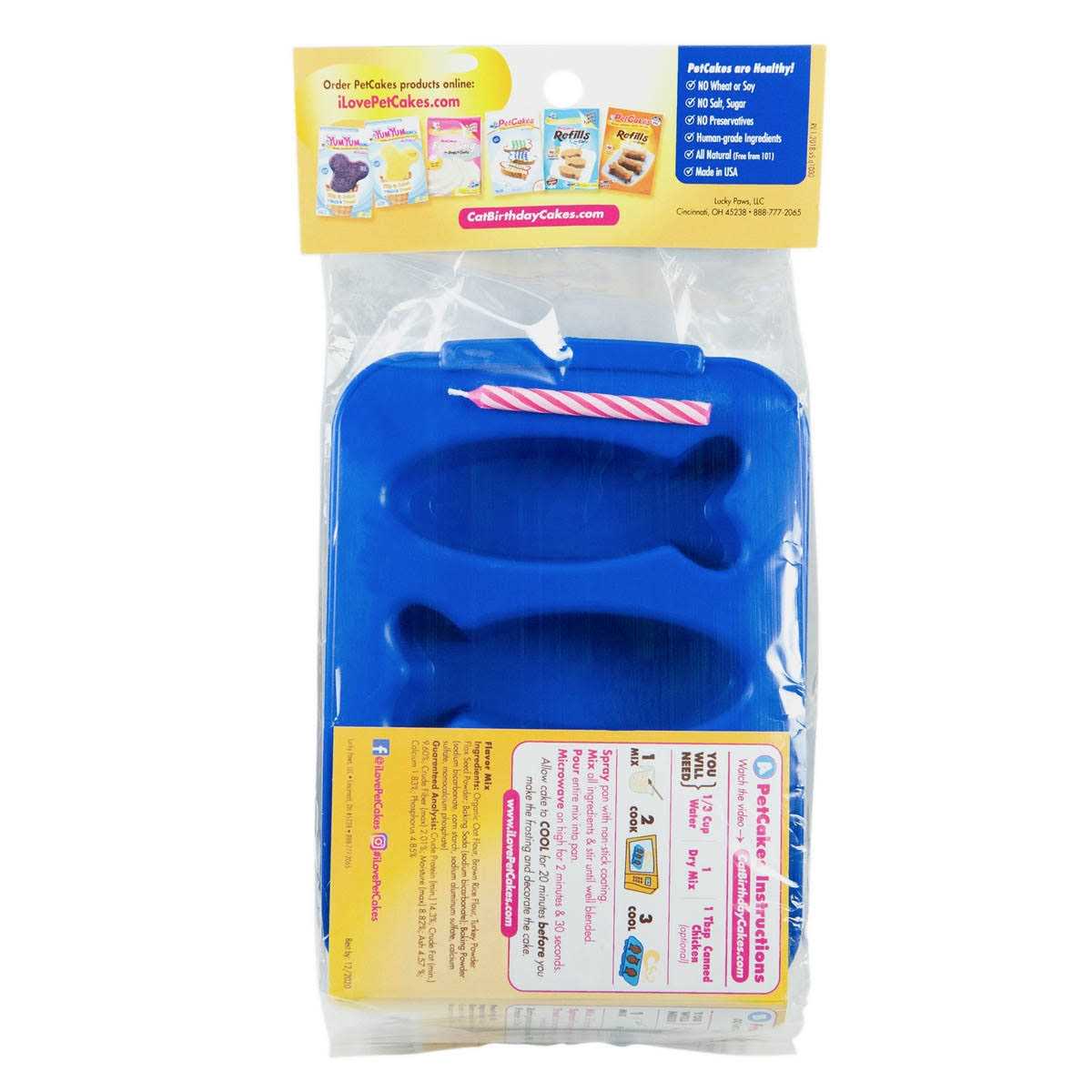 Cat Birthday Cake Kit I667397
