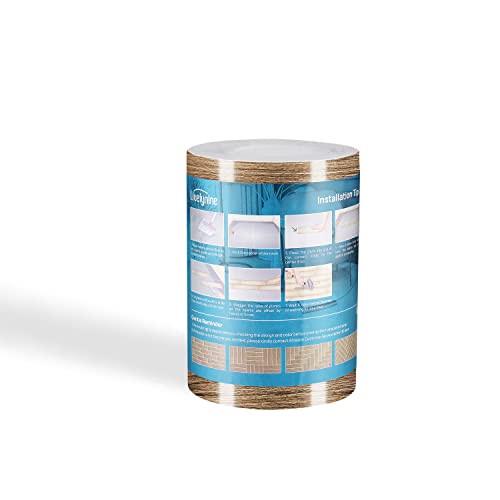 16-Tiles 6X36 Vinyl Flooring Peel and Stick Floor Tile Natural Wood Look Planks Waterproof Vinyl Plank Flooring J178493