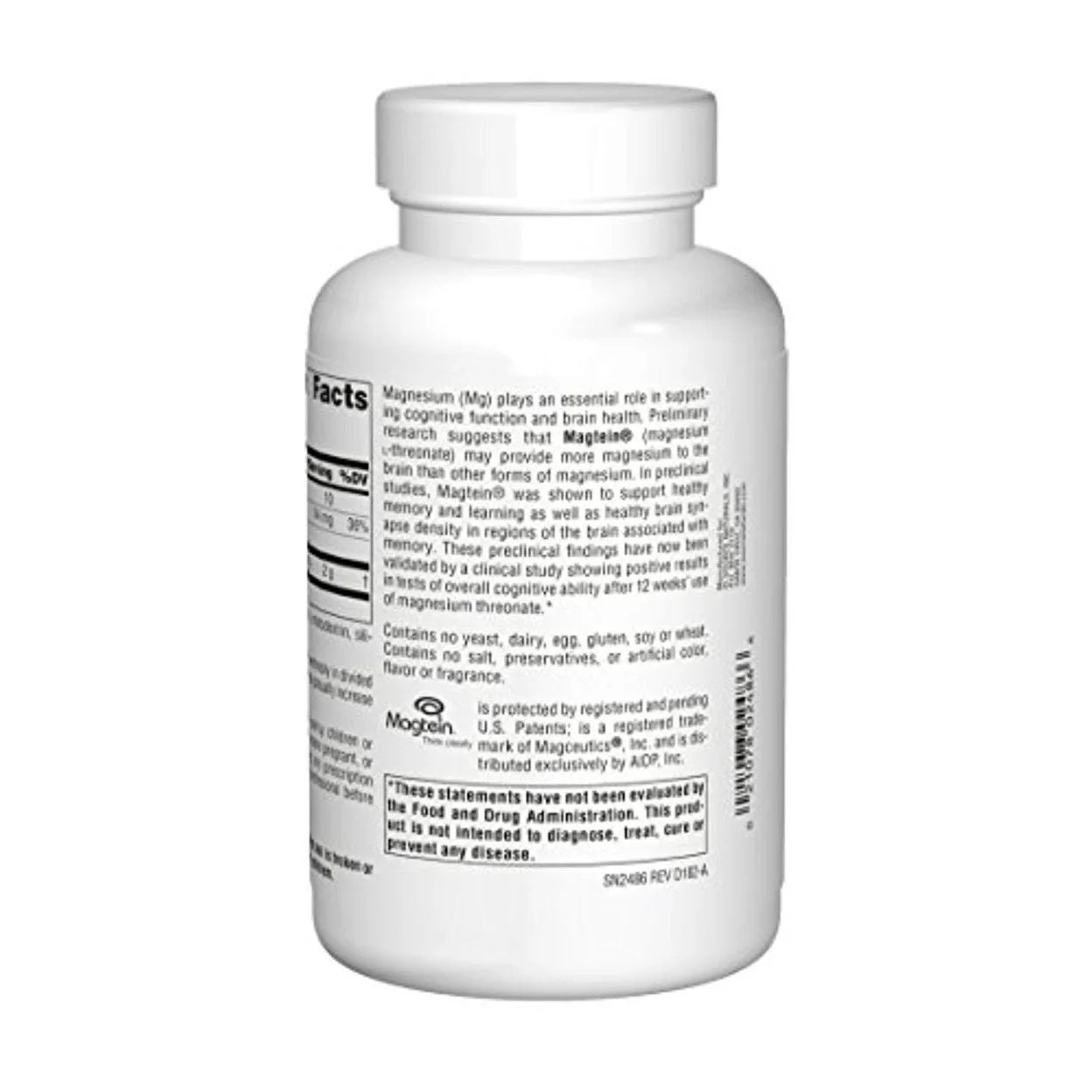 Magtein Magnesium L-Threonate 667 mg 180 Capsules H594544