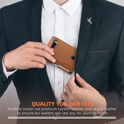 Slim Leather RFID Blocking Bifold Wallet A15111