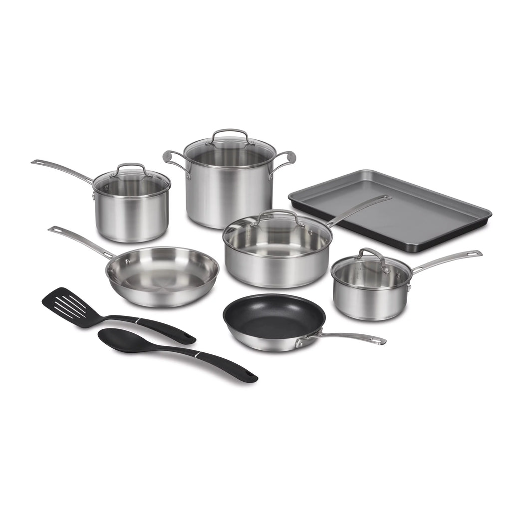 13-Piece Stainless-Steel Cookware Set Z769702