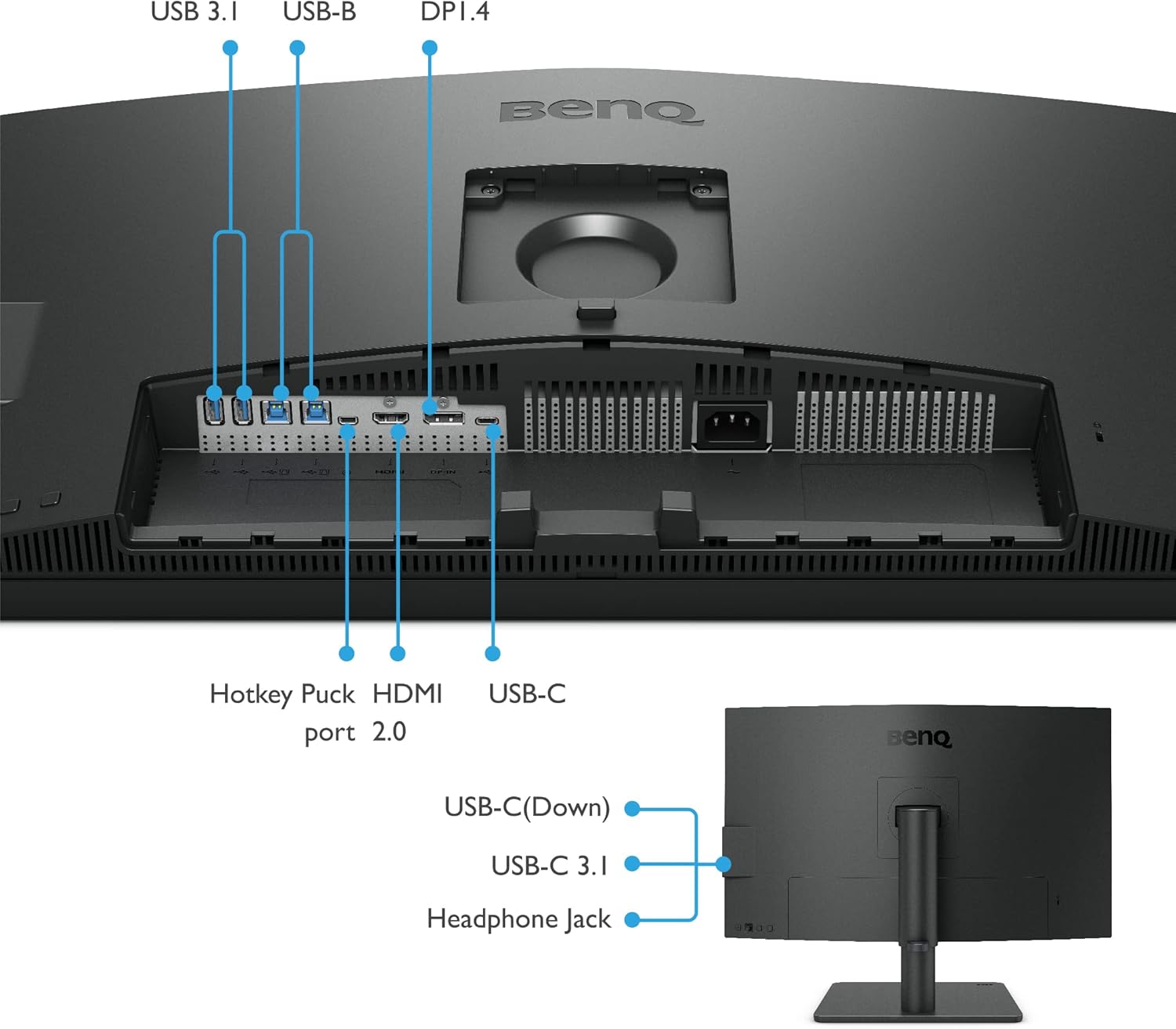 27 inch 4K UHD IPS Monitor with USB-C D873702
