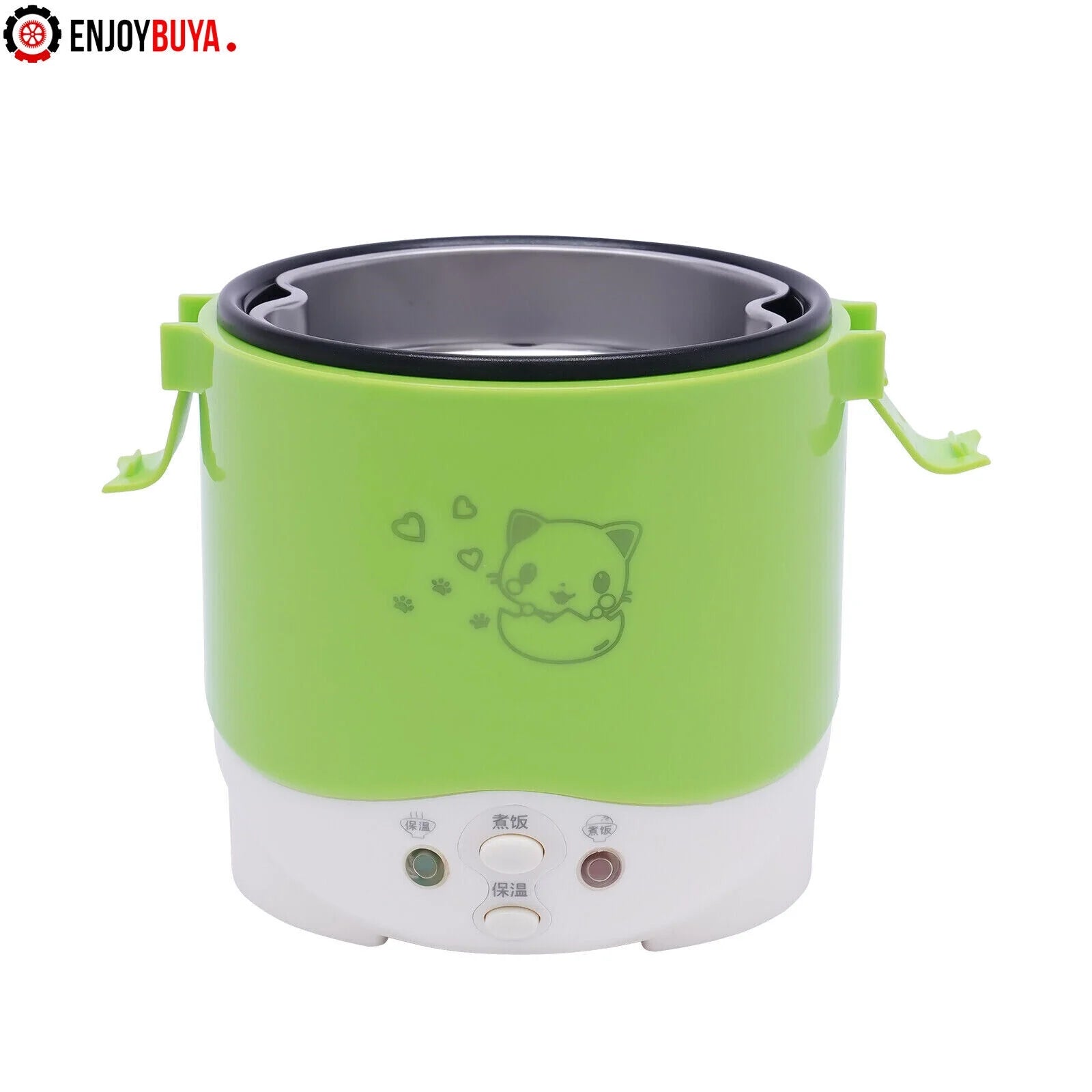 1L Mini Electric Rice Cooker with Measuring Cup and Spoon R7721