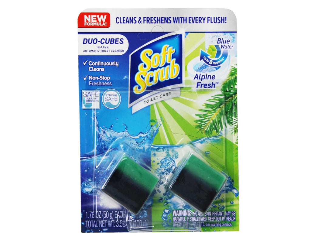 In-Tank Toilet Cleaner Duo-Cubes, 2 Count - 6 Pack N200734