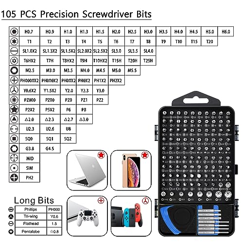 135 in 1 Precision Screwdriver Set (Blue) R246