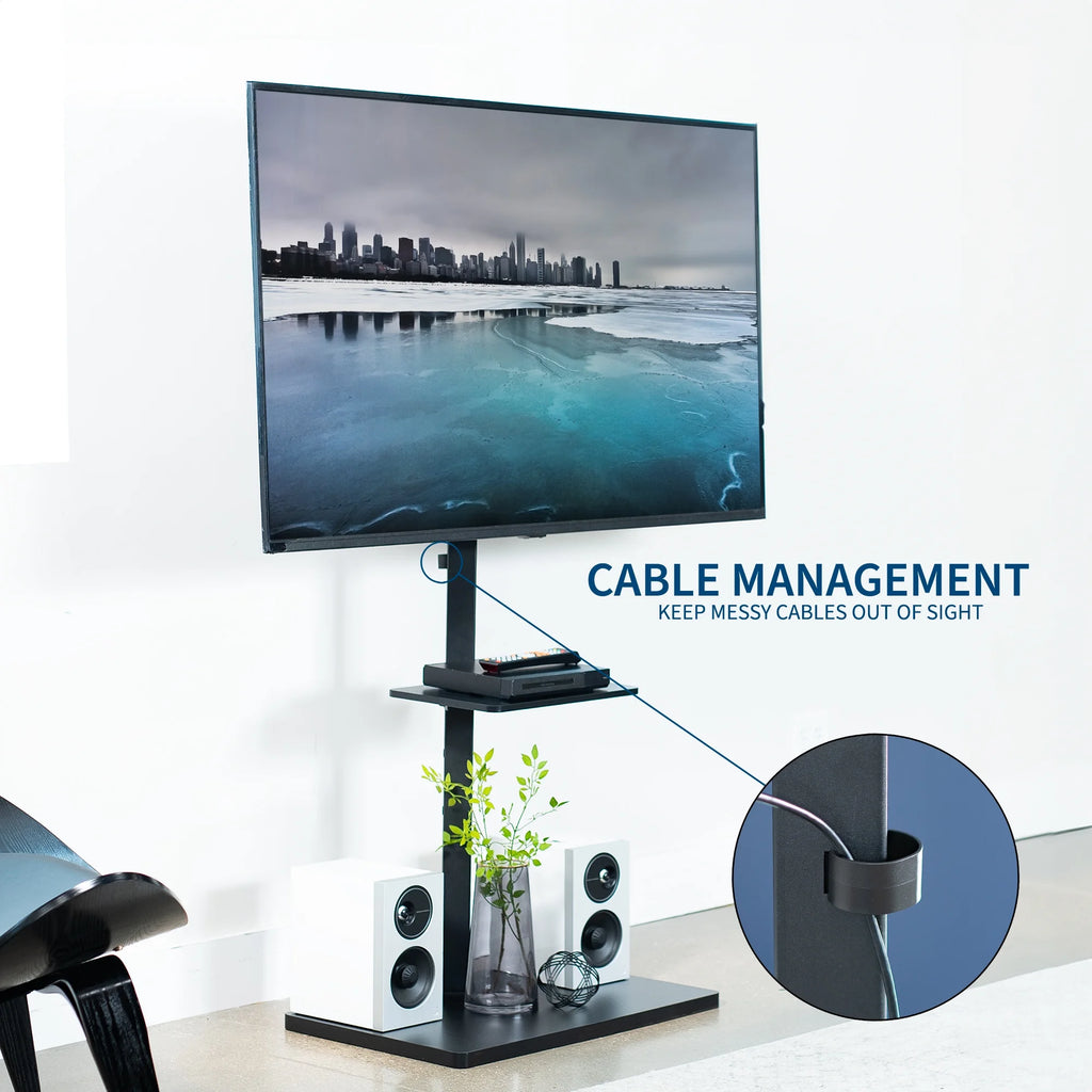 Height Adjustable TV Floor Stand B6815