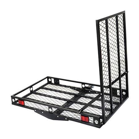 Black Wheelchair Hitch Carrier Loading Ramp M414