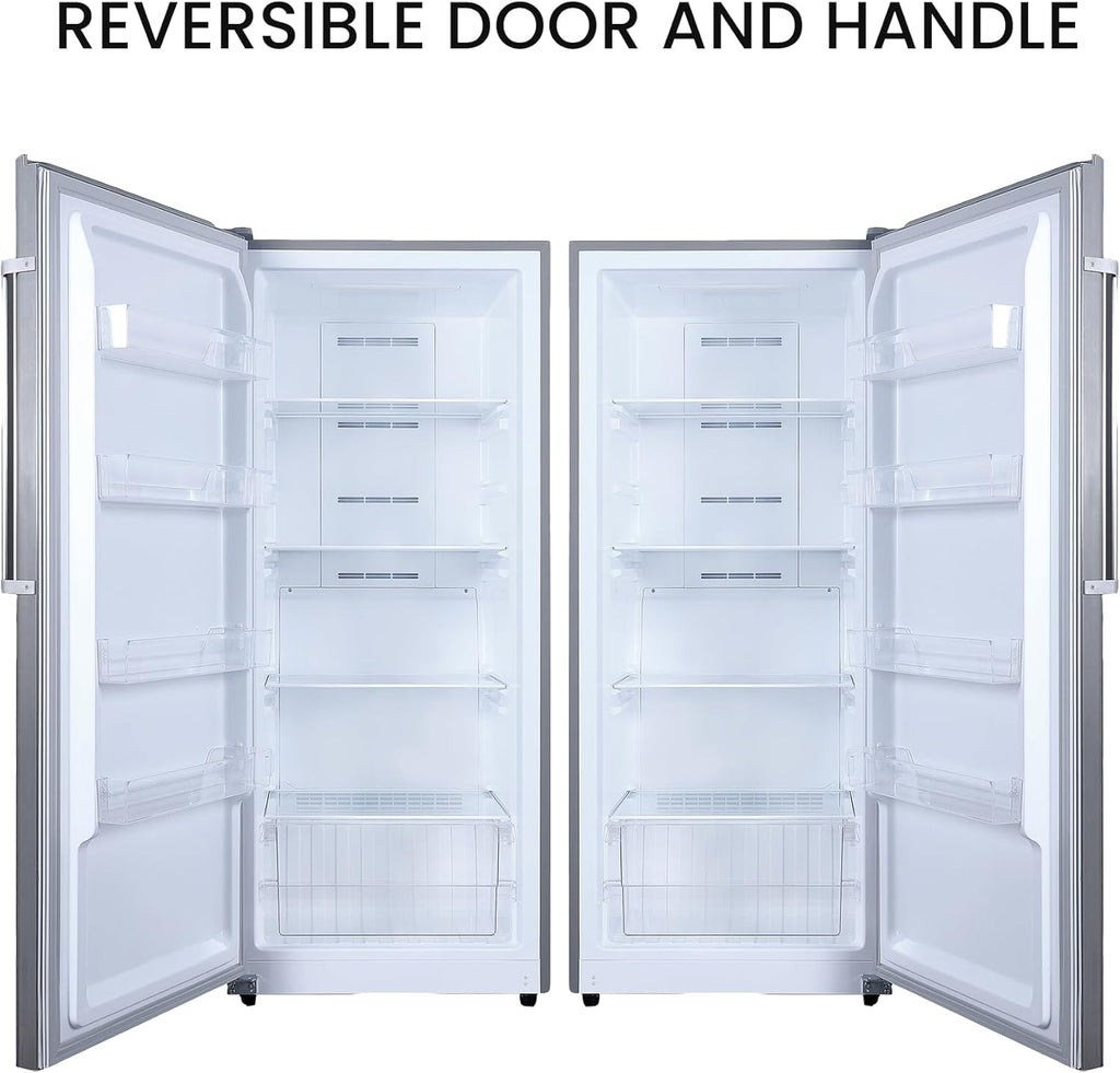28in Wide Stainless Upright Freezer T15540