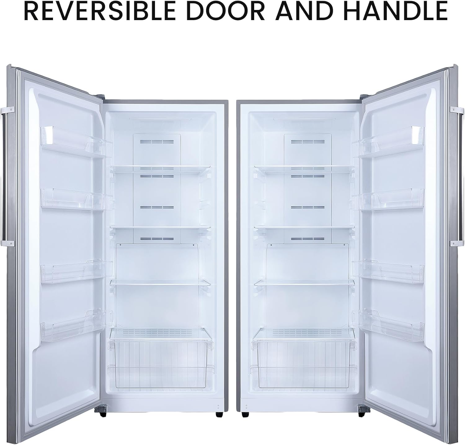 28in Wide Stainless Upright Freezer T15540