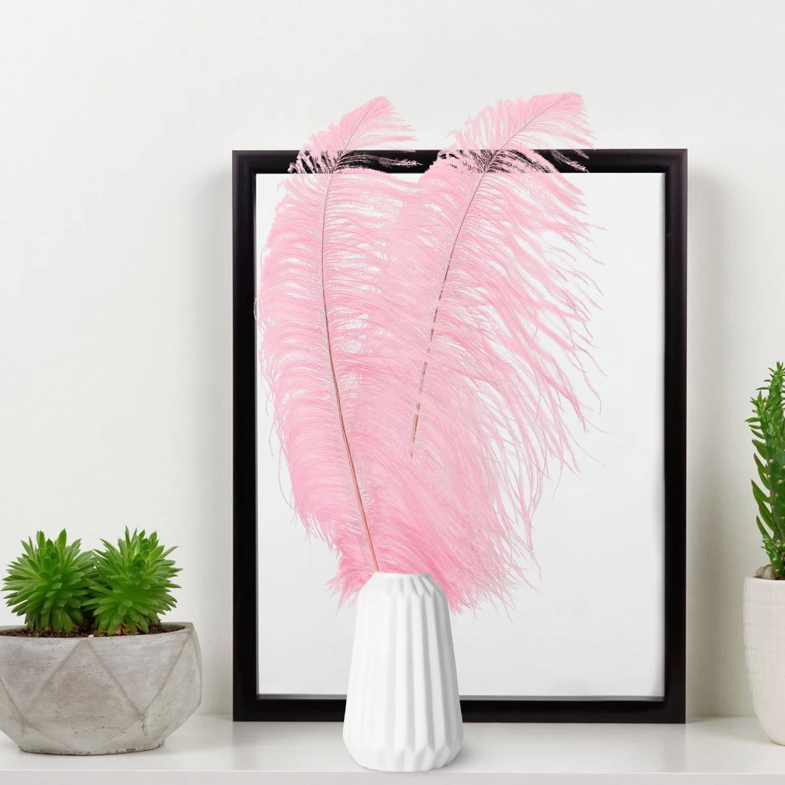 Pink Vases 47x13cm E3960