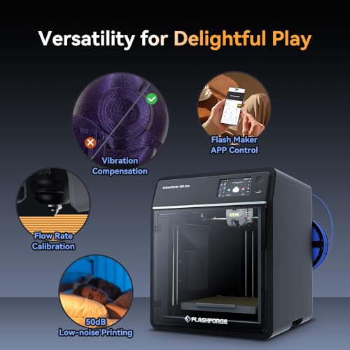 3D Printer with Auto Leveling, 600mm/s High-Speed, 280℃ Quick-Detach Nozzle, CoreXY Structure I669842