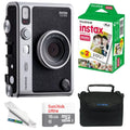 Black Instant Camera with Twin Pack Instant Film and 16GB microSD Card C564481