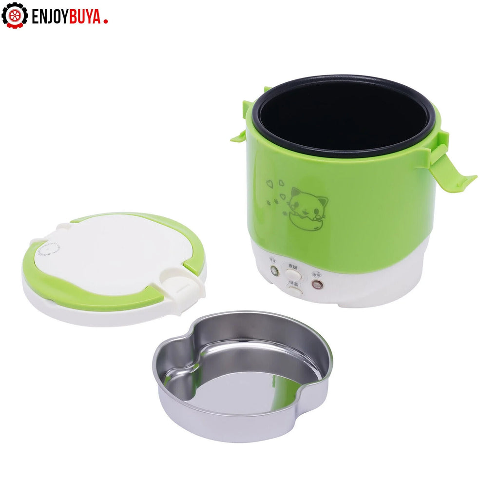 1L Mini Electric Rice Cooker with Measuring Cup and Spoon R7721