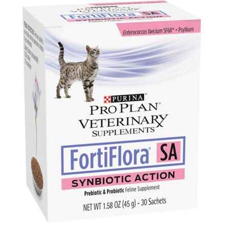 FortiFlora PRO SA Synbiotic Action Feline Prebiotic And Probiotic R125048
