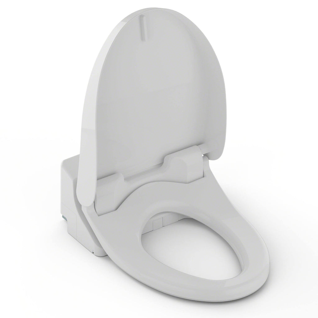 Cotton White Elongated Bidet Toilet Seat I9725