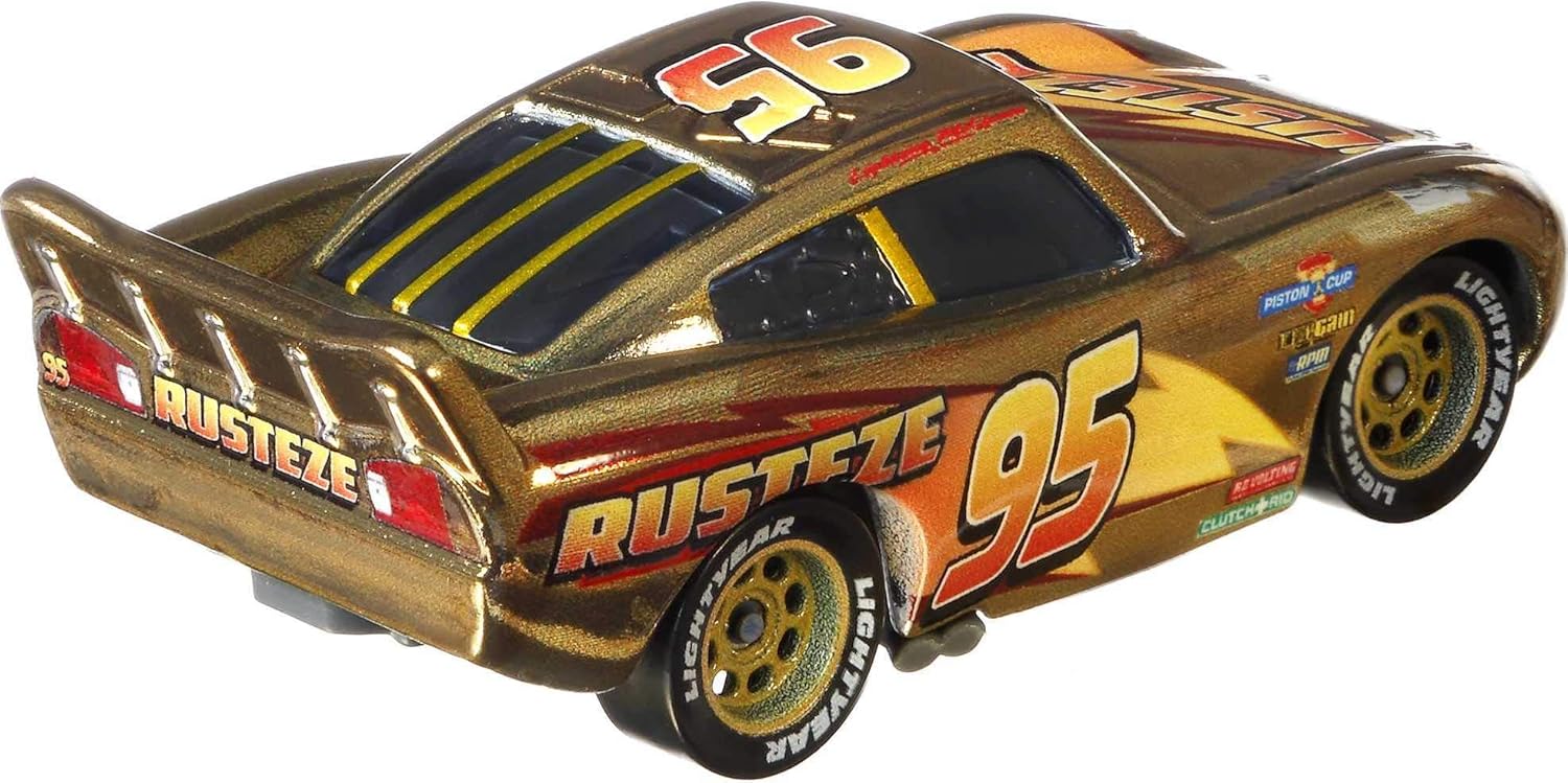 Golden Die-Cast Lightning McQueen 1:55 Scale Movie Character H79293