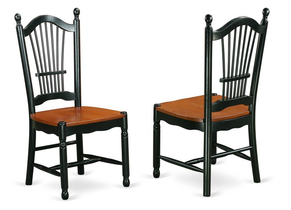 7 Piece Black Cherry Dining Set C91171
