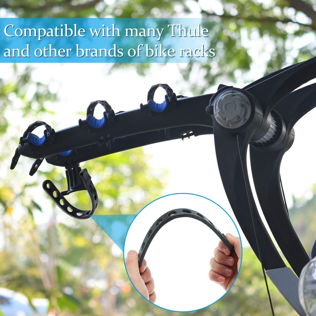 12 Pieces Bike Rack Cradle Strap Rubber Chain Strap Q1753