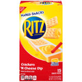 Ritz Crackers 'N Cheesy Dip, 0.95 Oz., 15 Count Q503