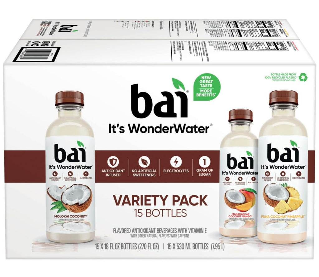 15 Pack (18 oz.) Antioxidant Infusion Coconut Drink Variety Pack V94443