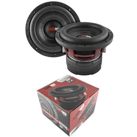 2x 8 inch Subwoofer 2400 Watts Dual 4 Ohm DVC Black V31269